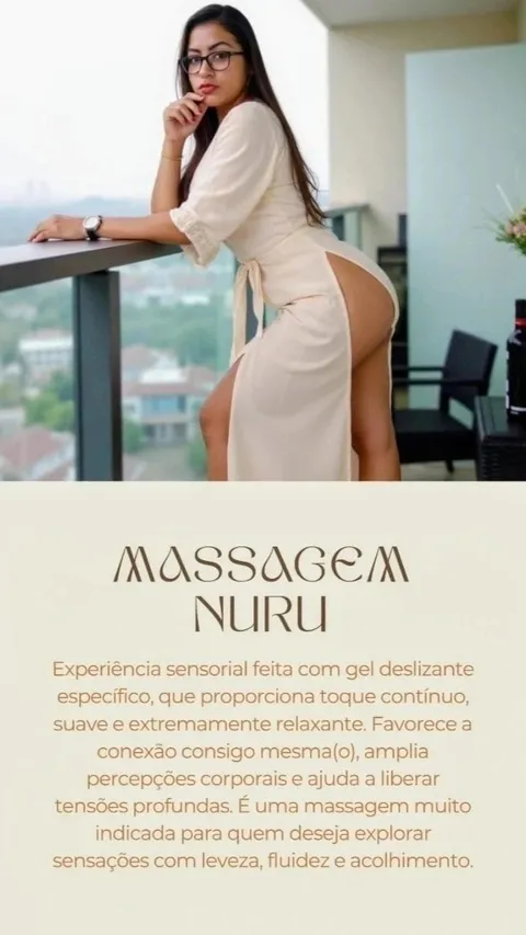 Conteúdo sobre massagem nuru