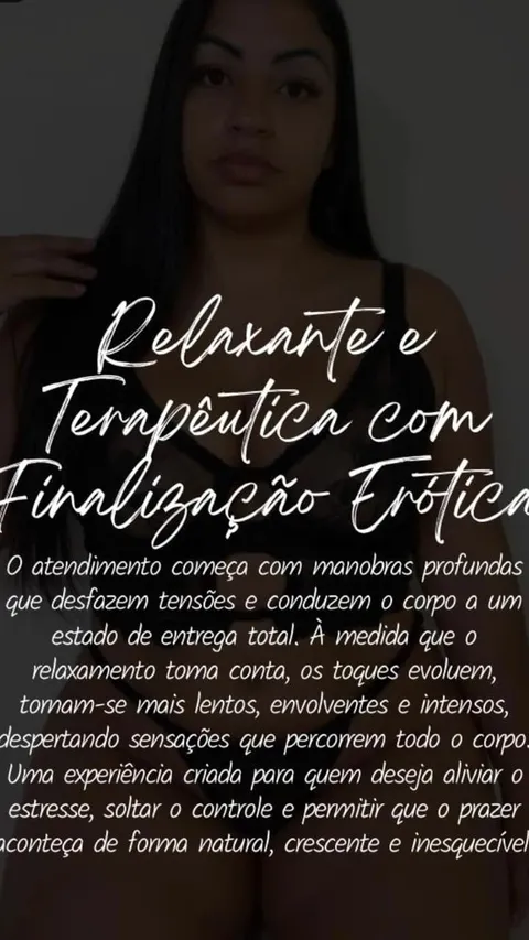 Conteúdo sobre massagem relaxante com finalização erótica